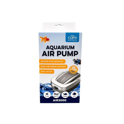 Aqua Care Aquarium Air Pump Air3000
