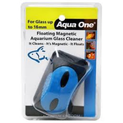 Aqua One Floating Magnet Cleaner Large Up to 12mm Glass