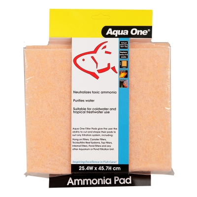 Aqua One Ammonia Pad Self Cut Filter Pad