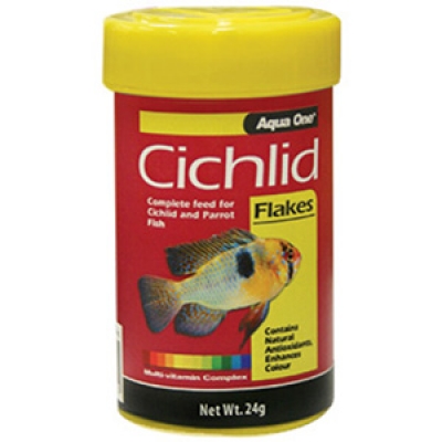 Aqua One Cichlid Flake Food 100g
