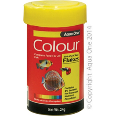 Aqua One Colour Enhancing Flake Food 1kg