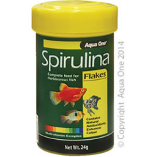 Aqua One Spirulina Flake Food 24g