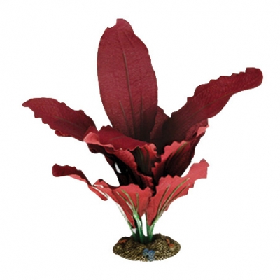 Aqua One Silk Plant Amazon Red 13cm