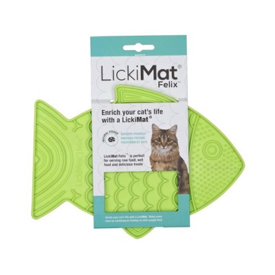 LickiMat Cat Felix Green