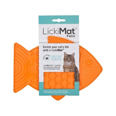 LickiMat Cat Felix Orange