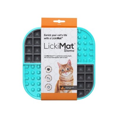 LickiMat Cat Slomo Turquoise