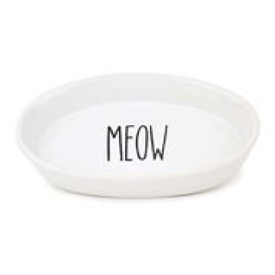 Cattitude Ceramic Dish Meow