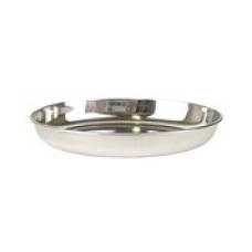 Cattitude Stainless Steel Saucer Kitty Oval