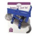 Cattitude Cat Harness & Lead Blue