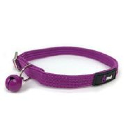 Cattitude Cat Collar Flexi Purple