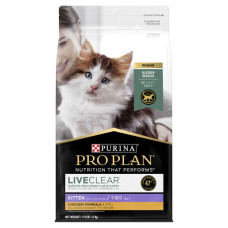 Pro Plan Dry Cat Food Adult LIVECLEAR Indoor Hairball Control Chicken with Probiotics 3kg