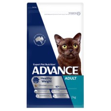 Advance Dry Cat Food Healthy Weight Chicken 2kg