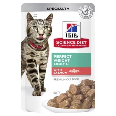 Hill's Science Diet Wet Cat Food Adult Perfect Weight Chicken 85g 12pk
