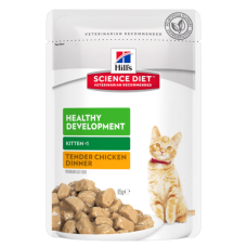 Hill's Science Diet Wet Cat Food Kitten Chicken 85g 12pk