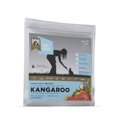 Meals For Meows Dry Cat Food Grain Free Gluten Free Single Protein Kangaroo 2.5kg