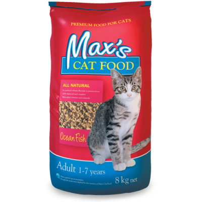 Max's Dry Cat Food Ocean Fish 8kg