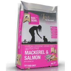 Meals For Meows Dry Cat Food Grain Free Gluten Free Mackerel Salmon 9kg