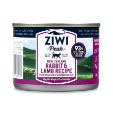 Ziwi Peak Wet Cat Food Rabbit & Lamb 12x185g
