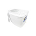 Poowee Cat Litter Box Top Entry White