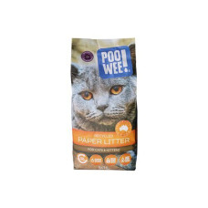 PooWee Recycled Paper Cat Litter 30L