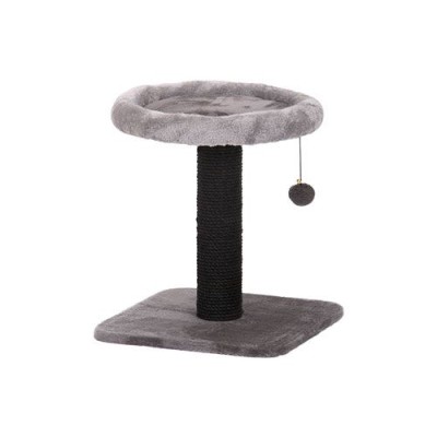 Cat Scratching Post Design 30 Black Grey 46cm