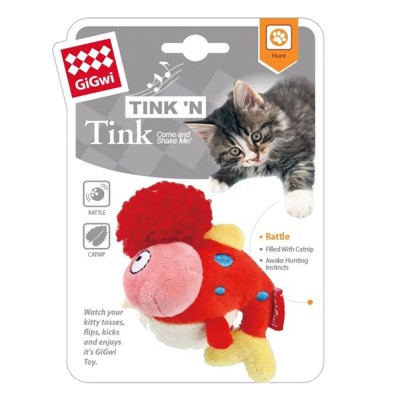 Gigwi Cat Toy Tink'n Fish with Catnip