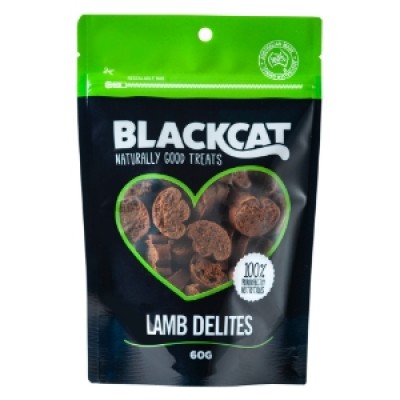 Blackcat Cat Treats Lamb Delites 60g