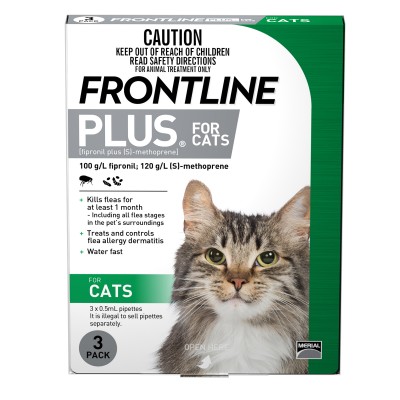 Frontline Plus Cat 3pk