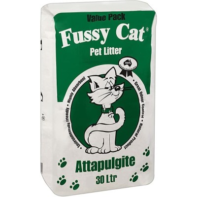 Fussy Cat Attapulgite Cat Litter 30L