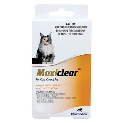 Moxiclear Cat 4kg Plus 6pk