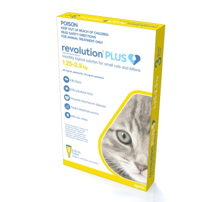 Revolution Plus Kitten 1.5-2.5kg 3pk