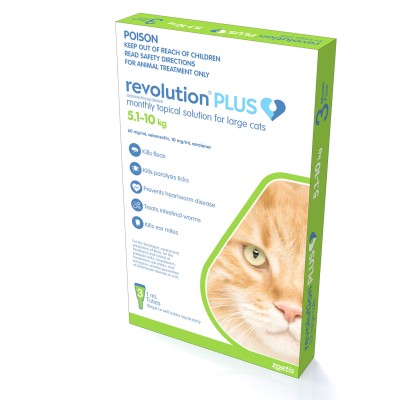 Revolution Plus Cat 5-10kg 6pk