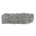 Huskimo Dog Jumper Diamond Cable Knit Grey 33cm