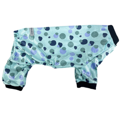 Huskimo Dog Pyjamas Spots Blue 22cm