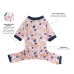 Huskimo Dog Pyjamas Spots Pink 46cm