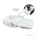 Barkley + Bella Dog Bed Calming Sofa Light Grey Medium