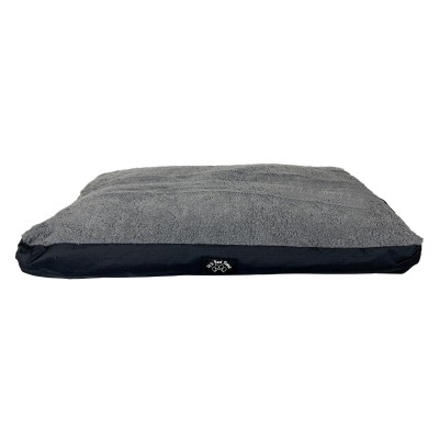 It's Bed Time All Terrain Dog Wool Cushion Black Large