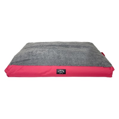 It's Bed Time All Terrain Dog Wool Cushion Red Large