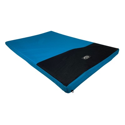 It's Bed Time All Terrain Dog Mat Blue Black Small