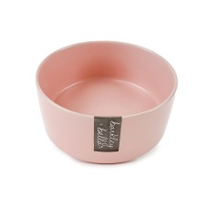 Barkley & Bella Dog Bowl Ceramic Zen Pink Small