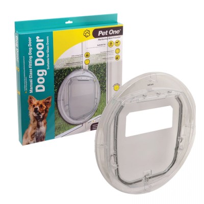 Pet One Dog Door Polycarbonate Double Glaze Manual Fitting