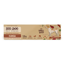 Big Dog BARF FROZEN Dog Food Small Dog Kangaroo 1.5kg 8pk **PERTH ONLY**