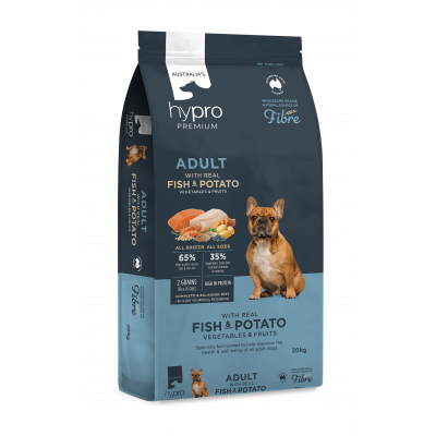 Hypro Premium Dry Dog Food Adult Fish Potato 2.5kg