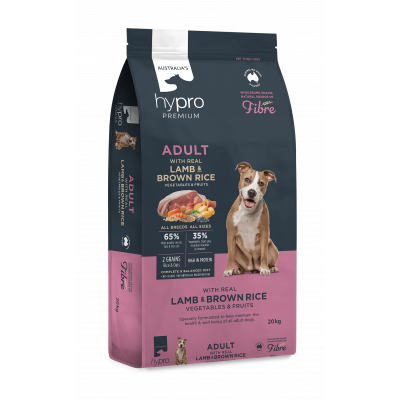 Hypro Premium Dry Dog Food Adult Lamb Brown Rice 2.5kg