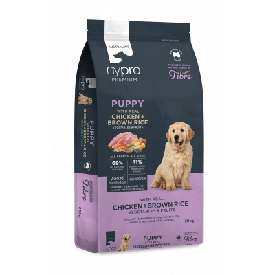 Hypro Premium Dry Dog Food Puppy Chicken Brown Rice 2.5kg