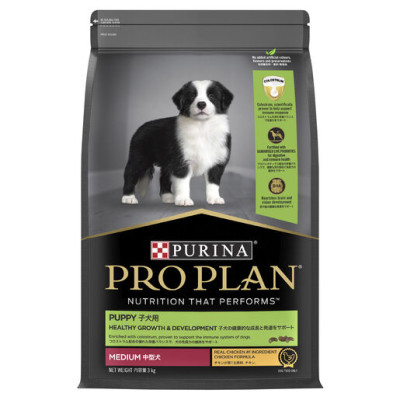 Pro Plan Dry Dog Food Puppy Medium Breed Chicken 3kg