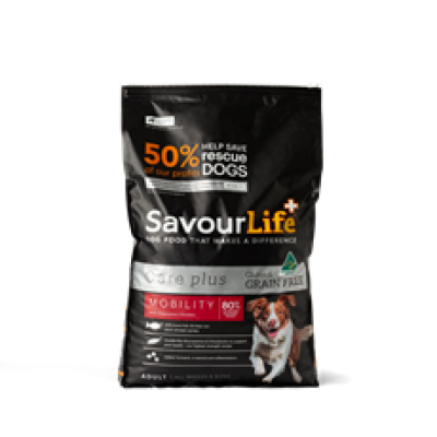 Savourlife Dry Dog Food Care Plus Adult Mobility Grain Free Chicken 10kg