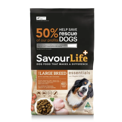 Savourlife Dry Dog Food Essentials Adult Large Breed Chicken 15kg