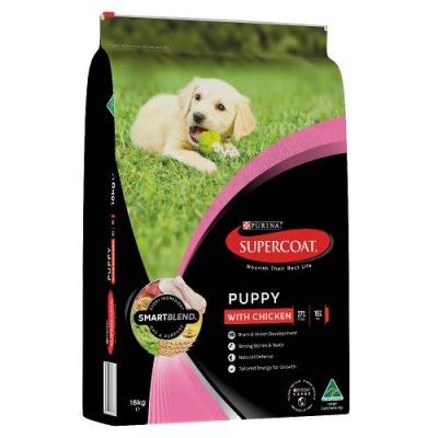 Supercoat Smartblend Dry Dog Food Puppy Chicken 18kg