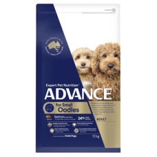 Advance Dry Dog Food Adult Small Breed Oodles Salmon 13kg